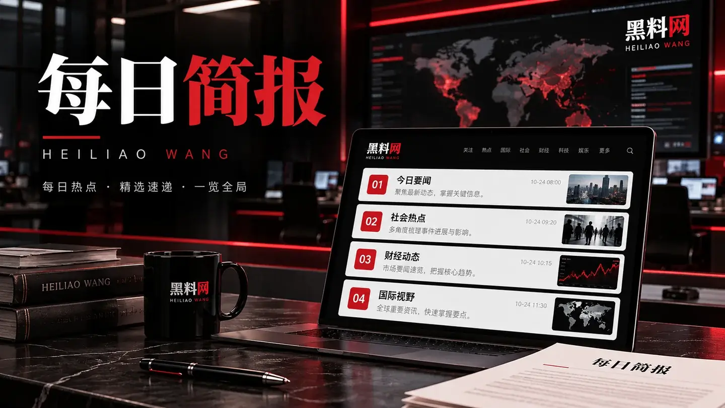 每日简报栏目视觉